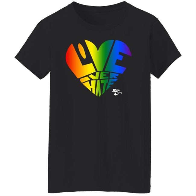 Mimi’S Fresh Tees Merch Pride Love Over Hate Shirt Baonpdx Portland Thorns Fc Mimi’S Fresh Tees Merch Pride Love Over Hate Shirt Baonpdx Portland Thorns Fc