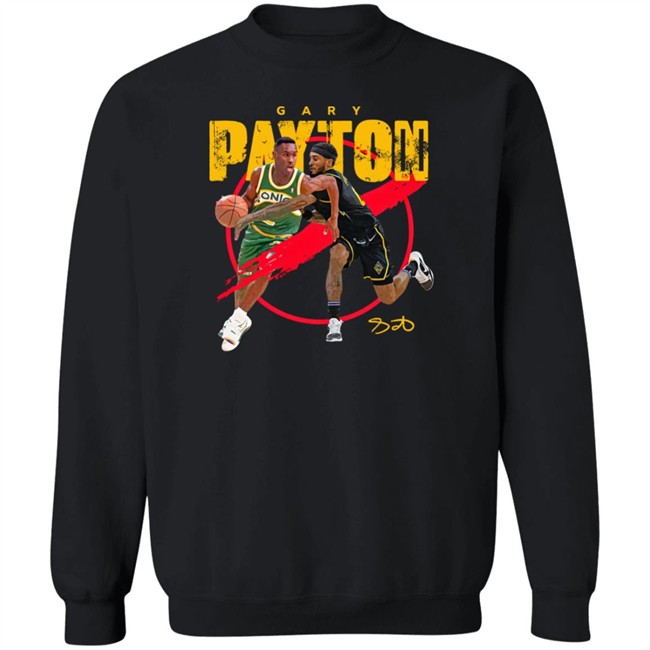 Gary Payton Ii T Shirt Black Kyle Madson Gary Payton Ii T Shirt Black Kyle Madson