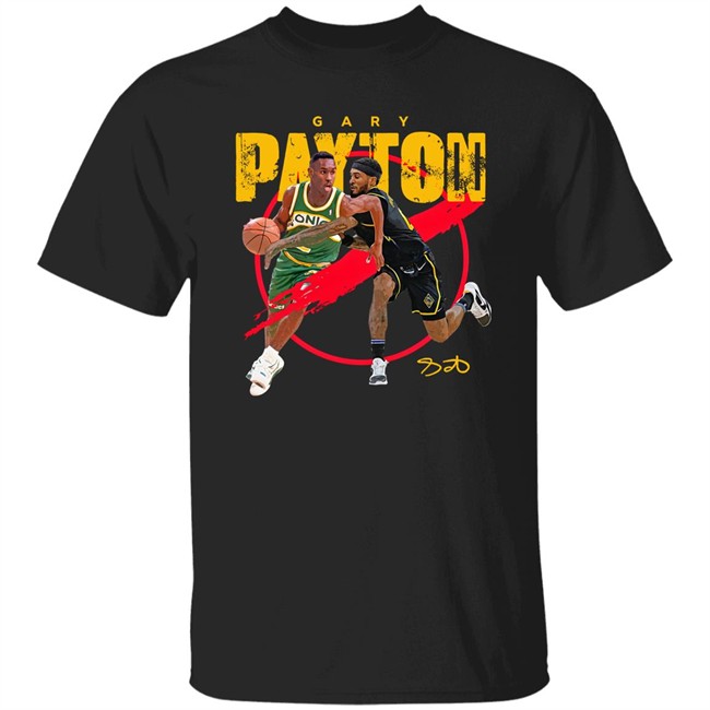 Gary Payton Ii T Shirt Black Kyle Madson Kyle Madson Gary Payton Ii T Shirt Black