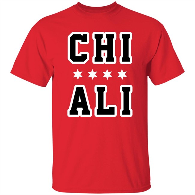Mustafa Ali Chi Ali Shirt Red Wwe Chi Ali Shirt Red Mustafa Ali Wwe