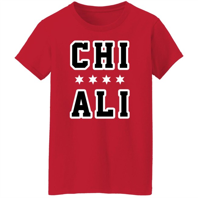 Mustafa Ali Chi Ali Shirt Red Wwe Mustafa Ali Wwe Chi Ali Shirt Red