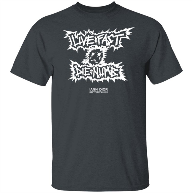 Iann Dior Merch Live Fast Die Numb Vintage Shirt