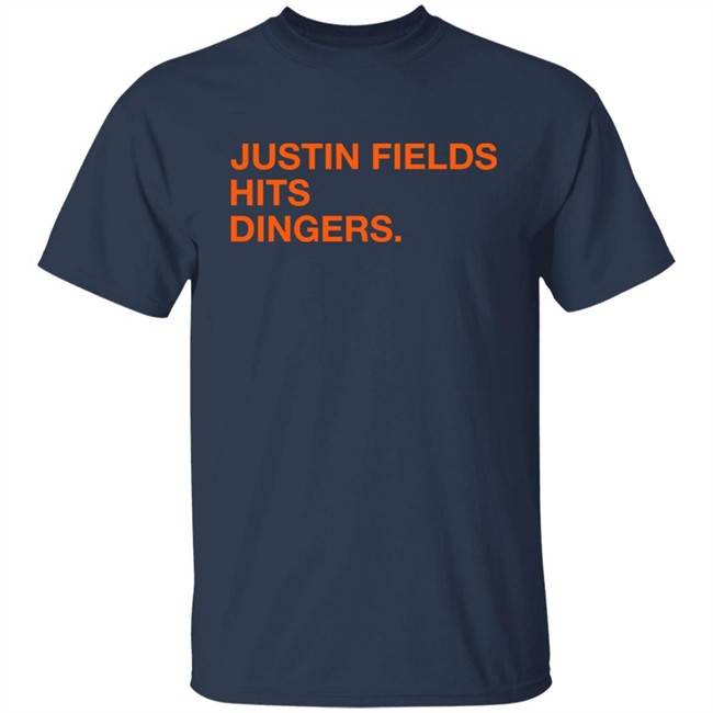 Obvious Shirts Justin Fields Hits Dingers Shirt