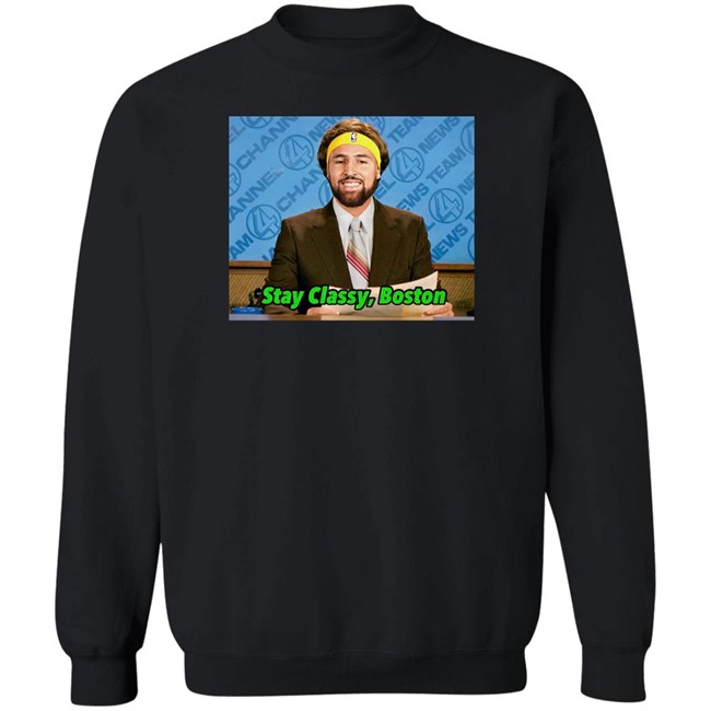 Klay Thompson Tony Clements Stay Classy Boston Shirt