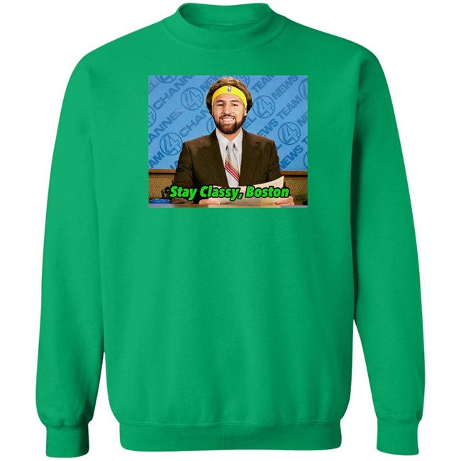 Stay Classy Boston Shirt Tony Clements Klay Thompson Tony Clements Stay Classy Boston Shirt Klay Thompson
