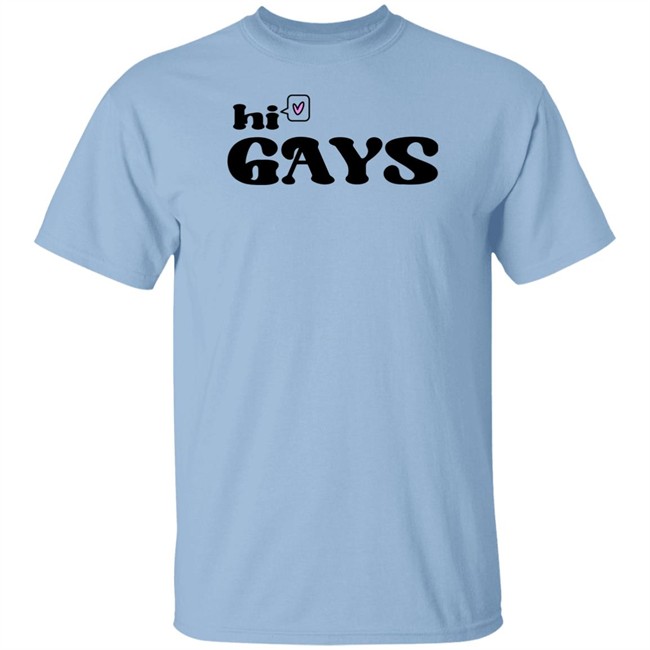 Chrissy Hi Gays Tee Shirt Chrissy Chlapecka Merchandise Chrissy Hi Gays Tee Shirt Chrissy Chlapecka Merchandise