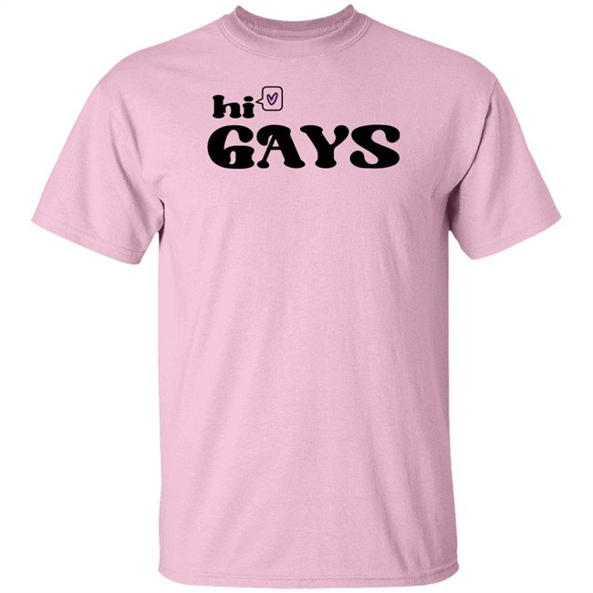 Chrissy Hi Gays Tee Shirt Chrissy Chlapecka Merchandise Chrissy Chlapecka Merchandise Chrissy Hi Gays Tee Shirt