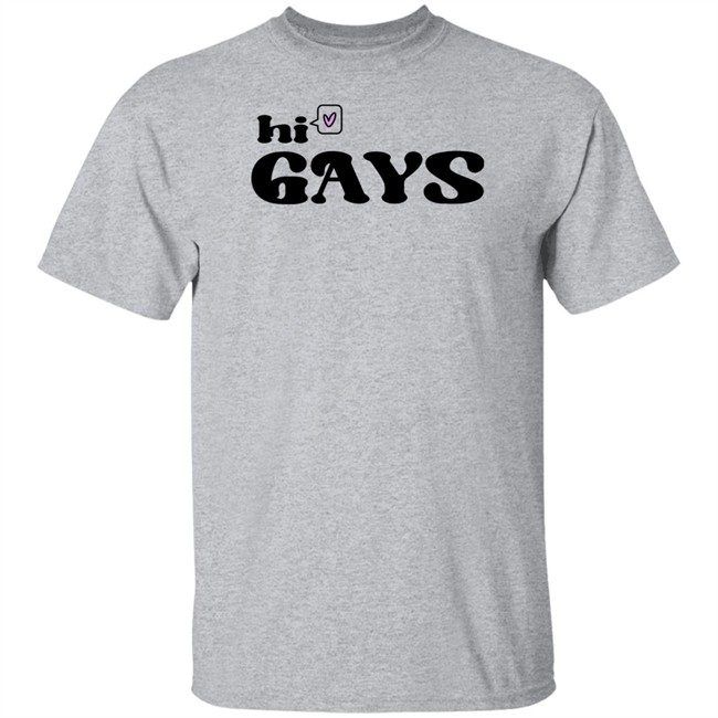 Chrissy Hi Gays Tee Shirt Chrissy Chlapecka Merchandise Chrissy Chlapecka Merchandise Chrissy Hi Gays Tee Shirt