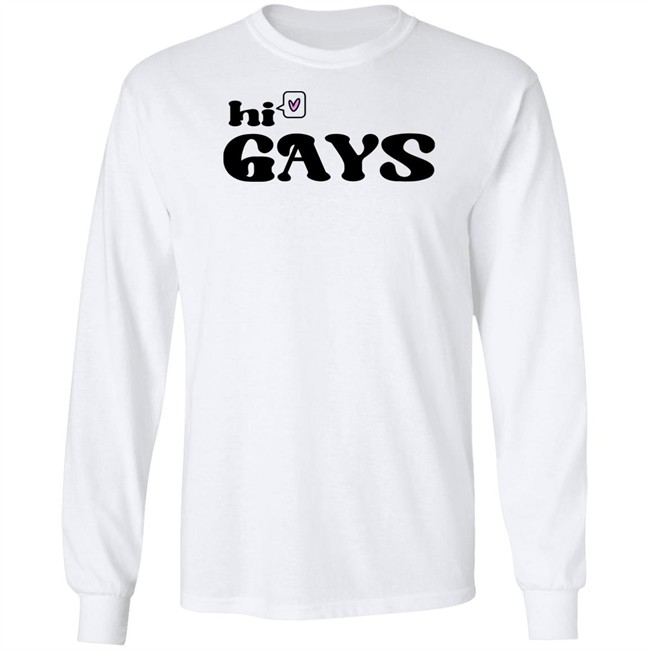 Chrissy Hi Gays Tee Shirt Chrissy Chlapecka Merchandise Chrissy Hi Gays Tee Shirt Chrissy Chlapecka Merchandise