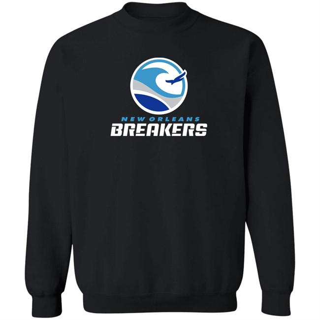 New Orleans Breakers Merch Usfl New Orleans Breakers Logo T Shirt