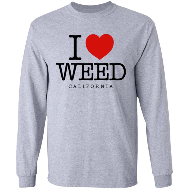 Svdden Death I Heart Weed California I Love Weed California Shirt
