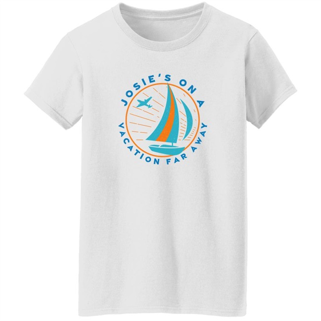 Kellie Noszka Josie's On A Vacation Far Away Shirt Super 70S Sports Store Kellie Noszka Super 70S Sports Store Josie's On A Vacation Far Away Shirt