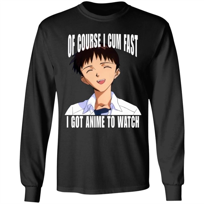 Ikari Shinji Top 500 Bandori Player Bakamaka_ Of Course I Cum Fast I Got Anime To Watch Shirt Top 500 Bandori Player Bakamaka_ Of Course I Cum Fast I Got Anime To Watch Shirt Ikari Shinji