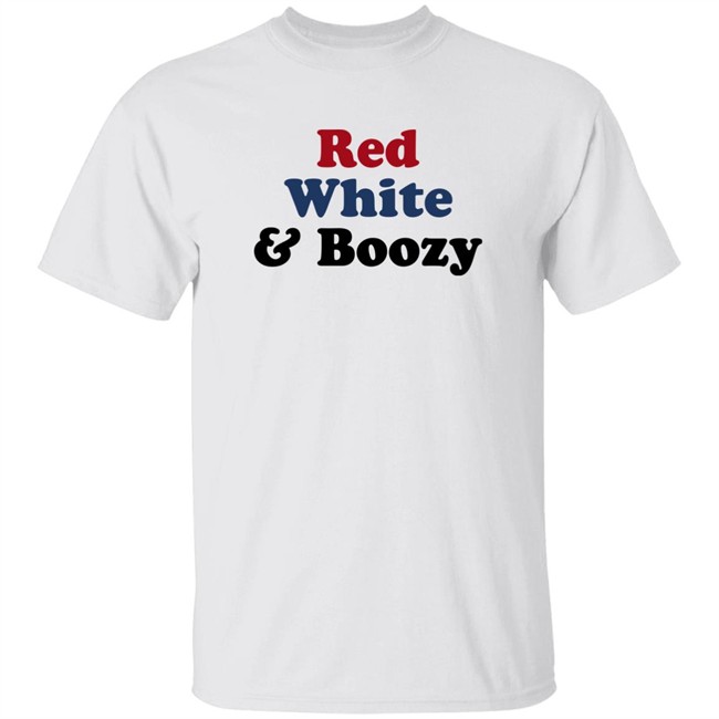Red White Boozy Shirt Gisele Barreto Fetterman Red White Boozy Shirt Gisele Barreto Fetterman