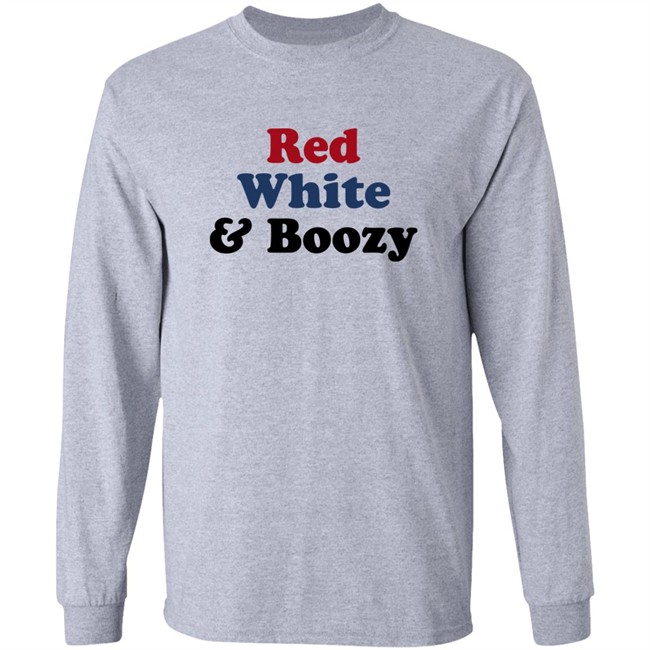 Red White Boozy Shirt Gisele Barreto Fetterman Red White Boozy Shirt Gisele Barreto Fetterman