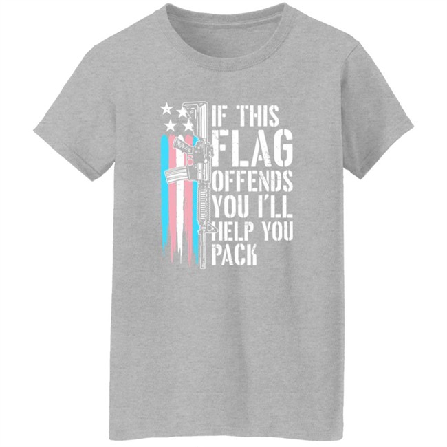 Is This Flag Offends You I'll Help You Pack Shirt Obama Era Conservative Memes Is This Flag Offends You I'll Help You Pack Shirt Obama Era Conservative Memes
