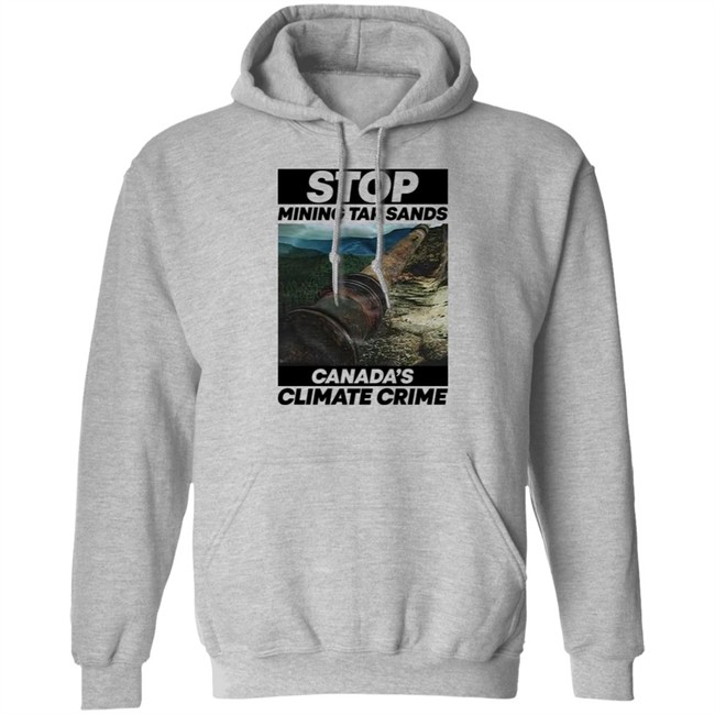 Sebastian Vettel Stop Mining Tar Sands Canada Climate Crime Shirt