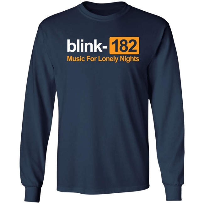 Blink 182 Music For Lonely Nights Shirt Sam 41 Shyghosttt Blink182 Merch