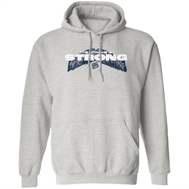 Jomboy Media Merch Store Talkin' Yanks The Stache Is Strong Shirt