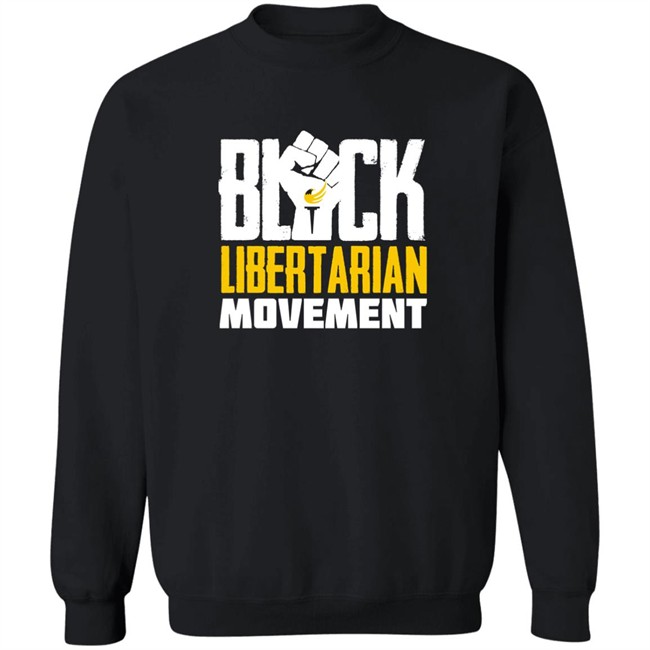 Black Libertarian Movement Shirt Maj Toure Maj Toure Black Libertarian Movement Shirt