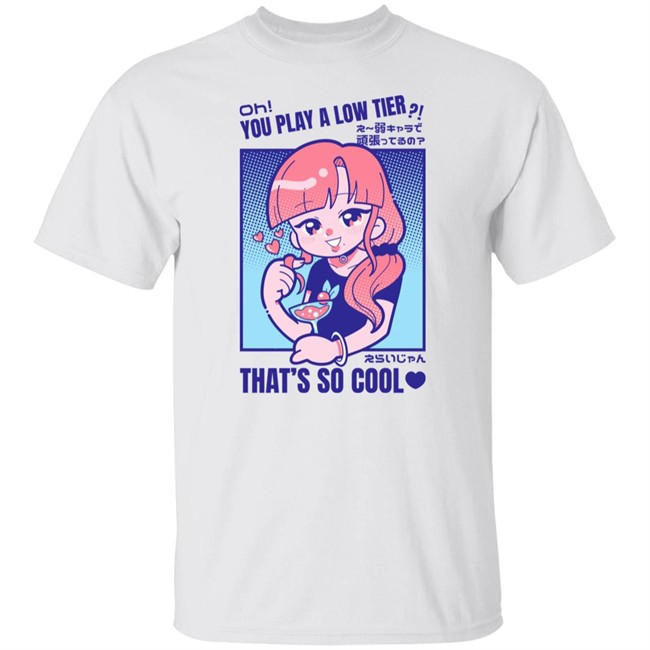 Gcyoshi13 Marikyuunn Oh You Play Alow Tier That's So Cool Shirt Gcyoshi13 Oh You Play Alow Tier That's So Cool Shirt Marikyuunn