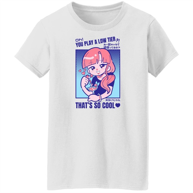Gcyoshi13 Marikyuunn Oh You Play Alow Tier That's So Cool Shirt Gcyoshi13 Oh You Play Alow Tier That's So Cool Shirt Marikyuunn
