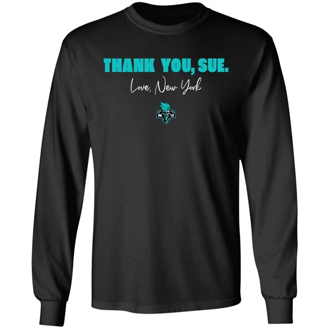 Just Women’s Sports Sue Bird New York Liberty Thank You Sue Love New York Shirt Thank You Sue Love New York Shirt Just Women’s Sports Sue Bird New York Liberty