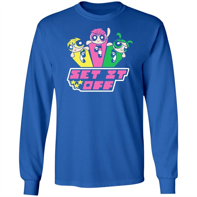 Set It Off Powerpuff Girls Shirt Set It Off Merch Set It Off Merch Set It Off Powerpuff Girls Shirt