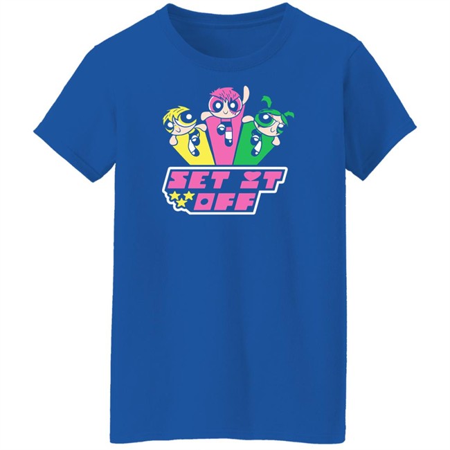 Set It Off Powerpuff Girls Shirt Set It Off Merch Set It Off Merch Set It Off Powerpuff Girls Shirt