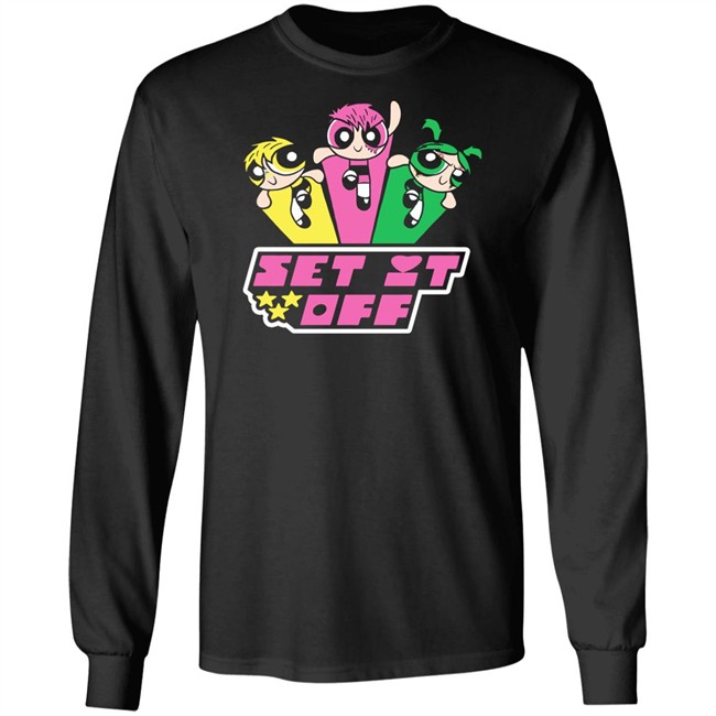 Set It Off Merch Set It Off Powerpuff Girls Shirt