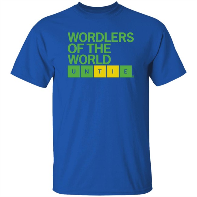 Ray Gun Store Wordlers Of The World Untie Shirt Rand Ball Rand Ball Wordlers Of The World Untie Shirt Ray Gun Store