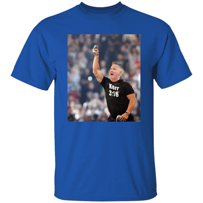 Steve Kerr As Stone Cold Steve Austin Kerr 3:16 T Shirt Chris Chiozza Steve Kerr As Stone Cold Steve Austin Kerr 3:16 T Shirt Chris Chiozza