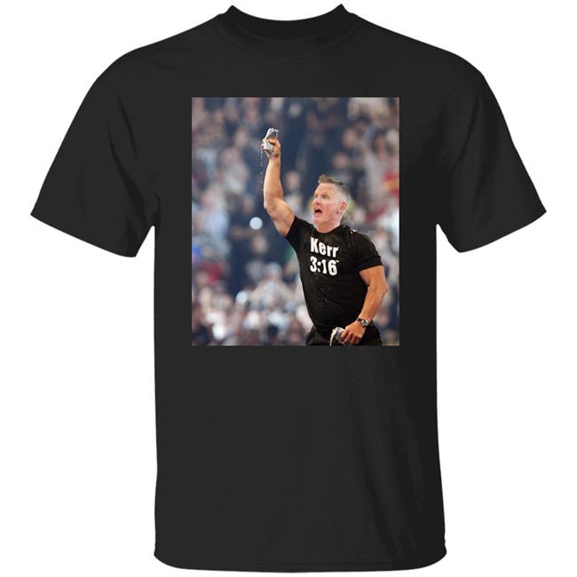 Steve Kerr As Stone Cold Steve Austin Kerr 3:16 T Shirt Chris Chiozza Chris Chiozza Steve Kerr As Stone Cold Steve Austin Kerr 3:16 T Shirt