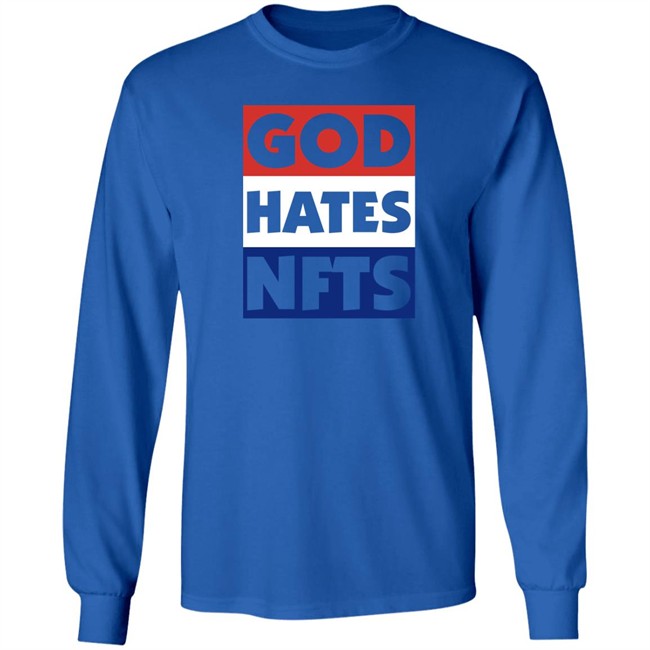 The Hundreds Staged An Anti-Crypto Protest God Hates Nft Shirt The Hundreds Staged An Anti-Crypto Protest God Hates Nft Shirt