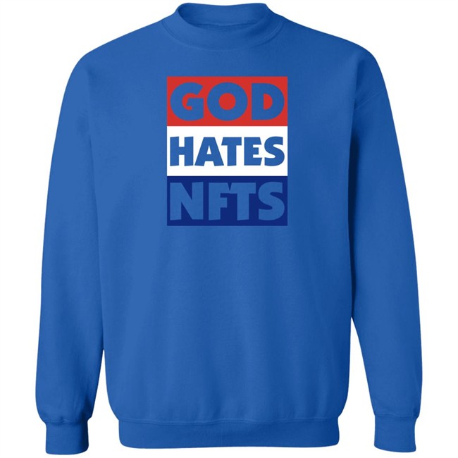 The Hundreds Staged An Anti-Crypto Protest God Hates Nft Shirt The Hundreds Staged An Anti-Crypto Protest God Hates Nft Shirt