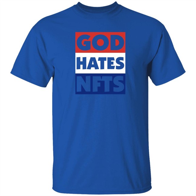 The Hundreds Staged An Anti-Crypto Protest God Hates Nft Shirt The Hundreds Staged An Anti-Crypto Protest God Hates Nft Shirt