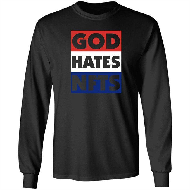 The Hundreds Staged An Anti-Crypto Protest God Hates Nft Shirt The Hundreds Staged An Anti-Crypto Protest God Hates Nft Shirt