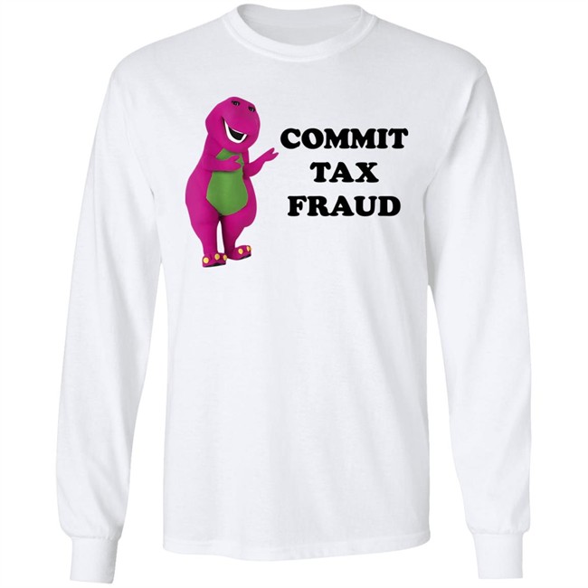 Barney And Friends Jutty Taylor Commit Tax Fraud Shirt Jutty Taylor Barney And Friends Commit Tax Fraud Shirt