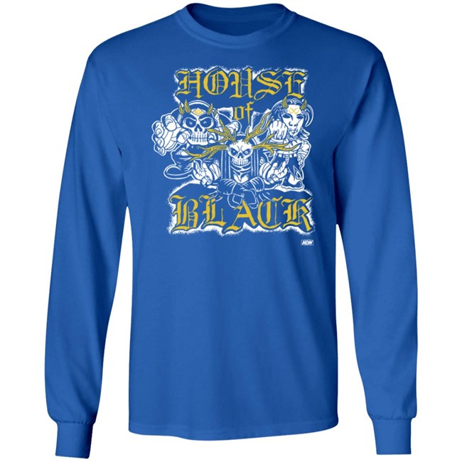 Jay 'Christian' Reso All Elite Wrestling Merchandise House Of Black T Shirt House Of Black T Shirt Jay 'Christian' Reso All Elite Wrestling Merchandise