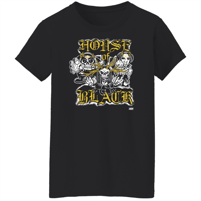 Jay 'Christian' Reso All Elite Wrestling Merchandise House Of Black T Shirt House Of Black T Shirt Jay 'Christian' Reso All Elite Wrestling Merchandise