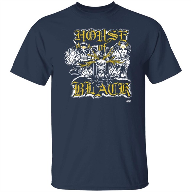 Jay 'Christian' Reso All Elite Wrestling Merchandise House Of Black T Shirt House Of Black T Shirt Jay 'Christian' Reso All Elite Wrestling Merchandise