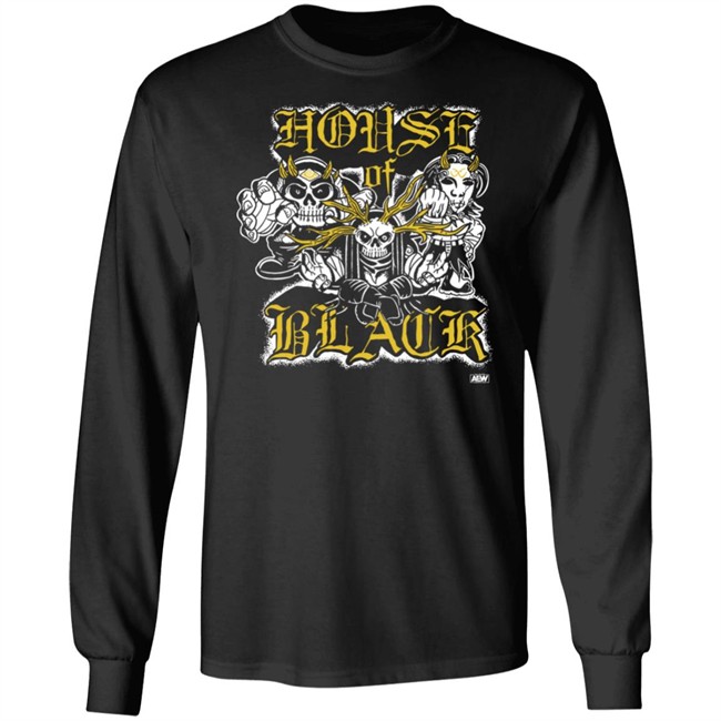 Jay 'Christian' Reso All Elite Wrestling Merchandise House Of Black T Shirt Jay 'Christian' Reso All Elite Wrestling Merchandise House Of Black T Shirt