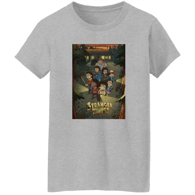 Stranger Things Brasil Stranger Things X Gravity Falls Shirt Maik Check Stranger Things X Gravity Falls Shirt Maik Check Stranger Things Brasil