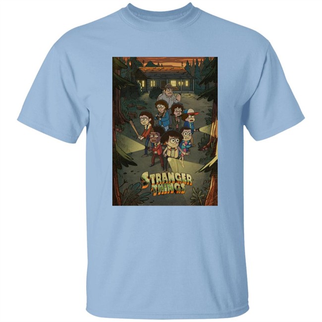 Stranger Things Brasil Stranger Things X Gravity Falls Shirt Maik Check Stranger Things Brasil Maik Check Stranger Things X Gravity Falls Shirt