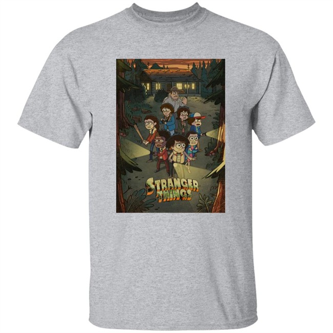 Stranger Things Brasil Stranger Things X Gravity Falls Shirt Maik Check Maik Check Stranger Things X Gravity Falls Shirt Stranger Things Brasil