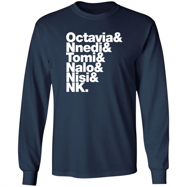 Sistah Scifi Merch Gareth L Powell Octavia Nnedi Tomi Nalo Nisi Nk Shirt Sistah Scifi Merch Octavia Nnedi Tomi Nalo Nisi Nk Shirt Gareth L Powell