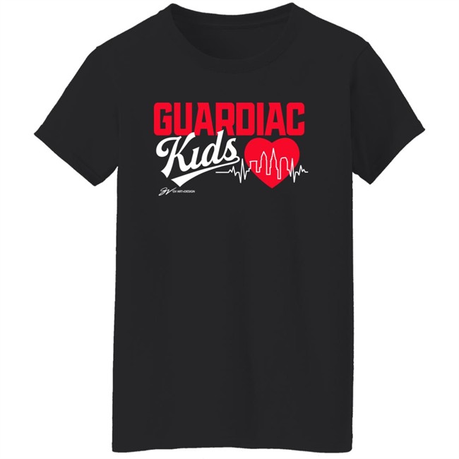 GVartwork Store Cleveland Guardiac Kids Shirt