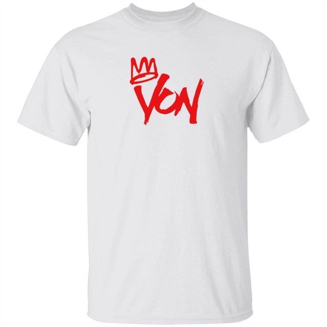 King Von Merch Von Shirt White