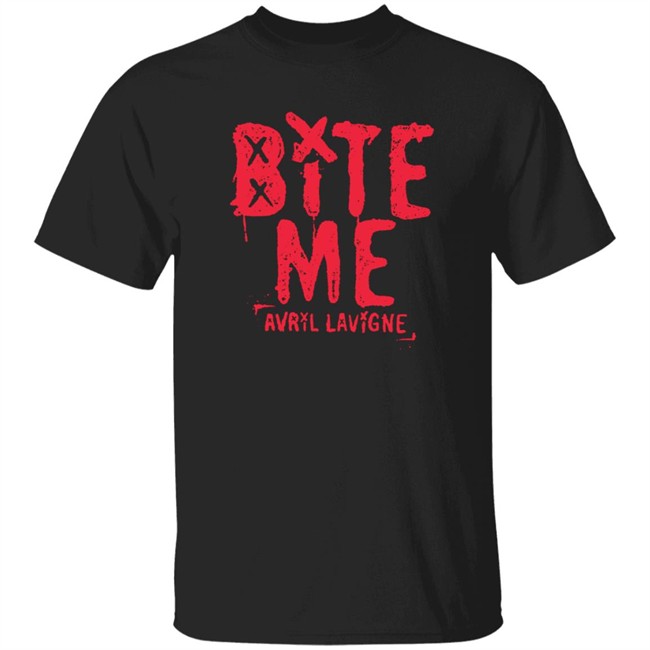 Avril Lavigne Merch Bite Me Shirt