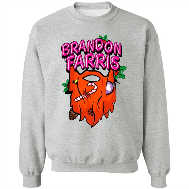 Imbrandonfarris Merch Ginger Beard Sweatshirt